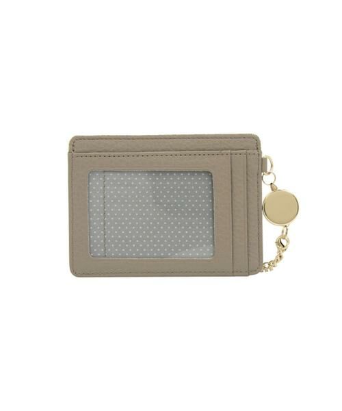 LANVIN en Bleu(バッグ) / ランバンオンブルー(バッグ) カードケース・名刺入れ・定期入れ | メラニー リール付きパスケース ピンクベージュ3 | 詳細18