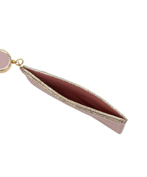 LANVIN en Bleu(バッグ) / ランバンオンブルー(バッグ) カードケース・名刺入れ・定期入れ | メラニー リール付きパスケース ピンクベージュ3 | 詳細21