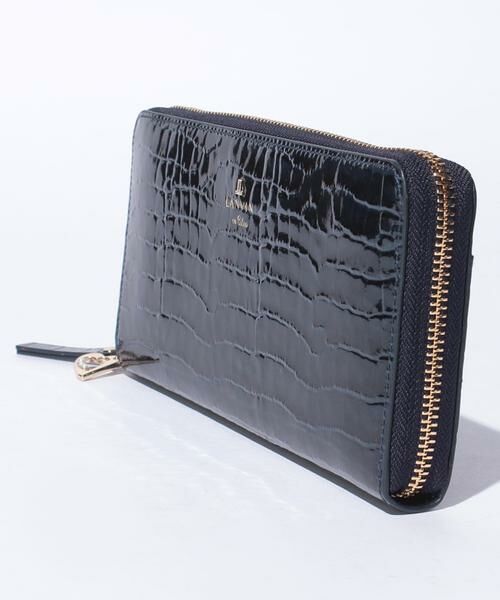 LANVIN en Bleu(バッグ) / ランバンオンブルー(バッグ) 財布・コインケース・マネークリップ | ランバン オン ブルー LANVIN en Bleu マゼンダ 長財布ラウンドファスナー | 詳細5