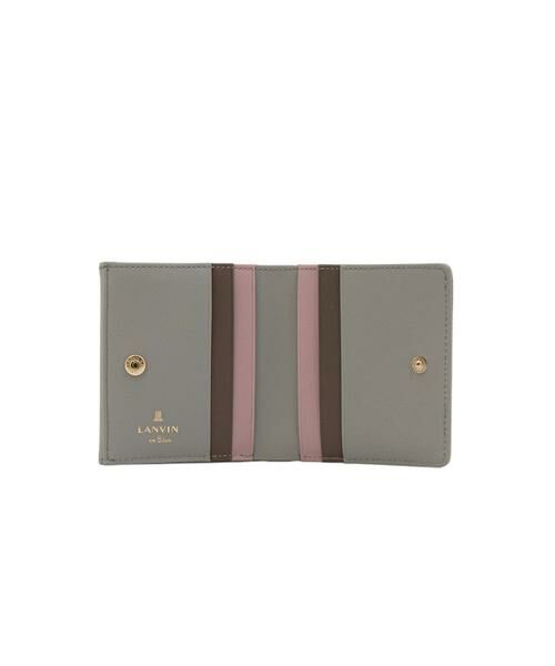 LANVIN en Bleu リュクサンブールカラー 内BOX二つ折り財布 リュクサンブールカラー 二つ折り財布|LANVIN en Bleu | LANVIN