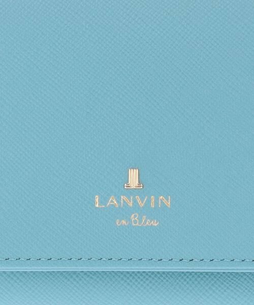 LANVIN en Bleu(バッグ) / ランバンオンブルー(バッグ) 財布・コインケース・マネークリップ | リュクサンブールカラー 内BOX二つ折り財布 | 詳細9