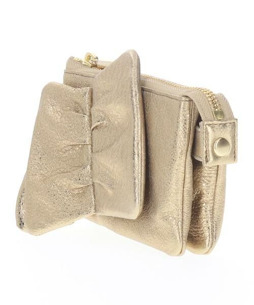 LANVIN en Bleu(バッグ) / ランバンオンブルー(バッグ) その他小物 | オリオン リボンマルチケース ゴールド | 詳細2