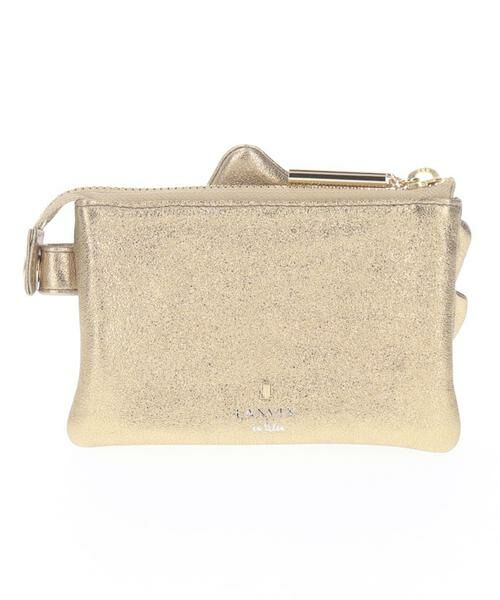 セール】 オリオン リボンマルチケース ゴールド （その他小物