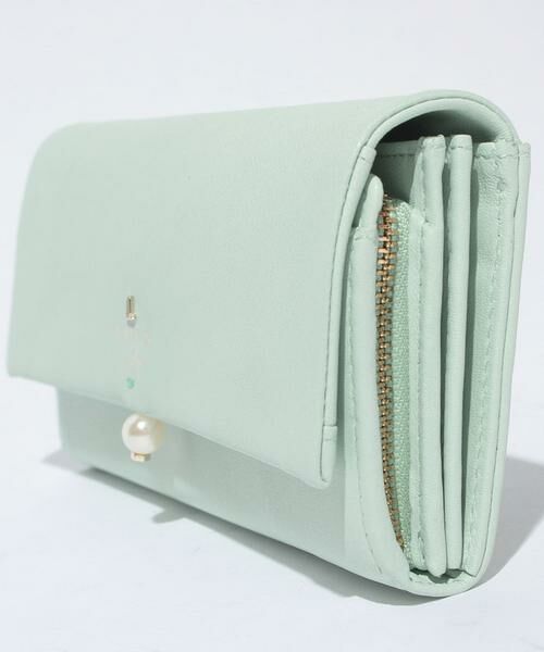 LANVIN en Bleu(バッグ) / ランバンオンブルー(バッグ) 財布・コインケース・マネークリップ | ランバン オン ブルー LANVIN en Bleu シャペル かぶせ長財布 | 詳細2