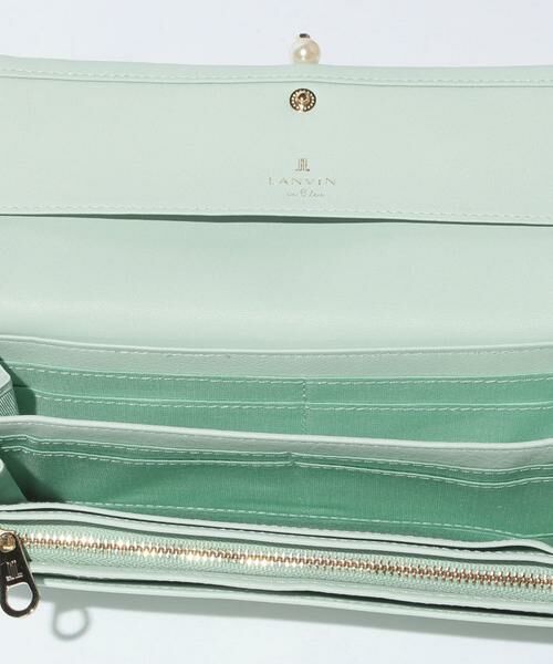 LANVIN en Bleu(バッグ) / ランバンオンブルー(バッグ) 財布・コインケース・マネークリップ | ランバン オン ブルー LANVIN en Bleu シャペル かぶせ長財布 | 詳細4