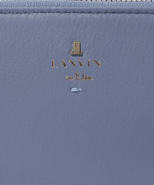 LANVIN en Bleu(バッグ) / ランバンオンブルー(バッグ) 財布・コインケース・マネークリップ | ランバン オン ブルー LANVIN en Bleu シャペル Lファスナー長財布 | 詳細4