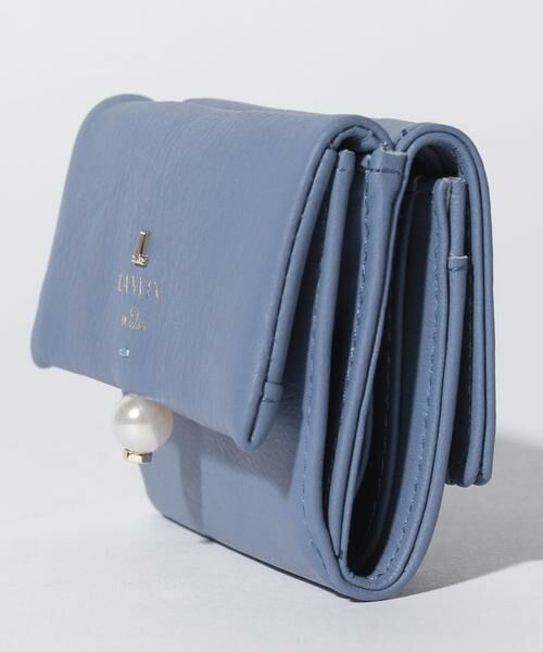 LANVIN en Bleu(バッグ) / ランバンオンブルー(バッグ) 財布・コインケース・マネークリップ | ランバン オン ブルー LANVIN en Bleu シャペル 三つ折りミニ財布 | 詳細1