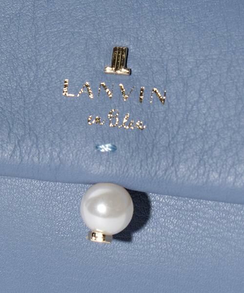 LANVIN en Bleu(バッグ) / ランバンオンブルー(バッグ) 財布・コインケース・マネークリップ | ランバン オン ブルー LANVIN en Bleu シャペル 三つ折りミニ財布 | 詳細6