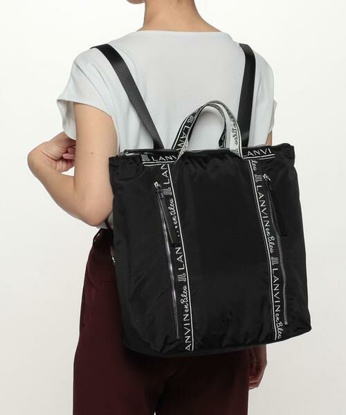 LANVIN en Bleu(バッグ) / ランバンオンブルー(バッグ) ショルダーバッグ | エヴリー ポーチ付2wayリュック | 詳細28