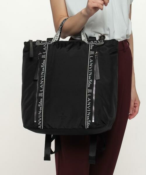 LANVIN en Bleu(バッグ) / ランバンオンブルー(バッグ) ショルダーバッグ | エヴリー ポーチ付2wayリュック | 詳細30