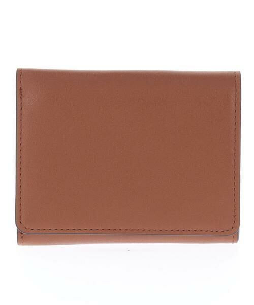 【新品タグ付き】ランバンオンブルー ヴィジュ三つ折り財布 グレイッシュブルー 新品タグ付き】ランバンオンブルー ヴィジュ三つ折り財布