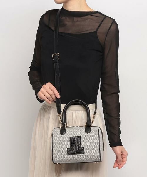 LANVIN en Bleu(バッグ) / ランバンオンブルー(バッグ) ボストンバッグ | ヴィジュキャンバス 2wayボストンバッグ | 詳細15