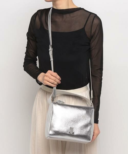 LANVIN en Bleu(バッグ) / ランバンオンブルー(バッグ) ショルダーバッグ | キューブ ダブルファスナー2wayバッグ | 詳細12