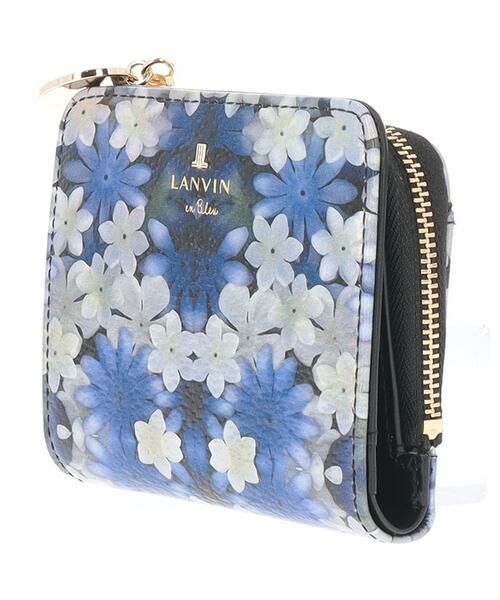 LANVIN en Bleu(バッグ) / ランバンオンブルー(バッグ) 財布・コインケース・マネークリップ | ブルフルール Lファスナー二つ折り財布 | 詳細6