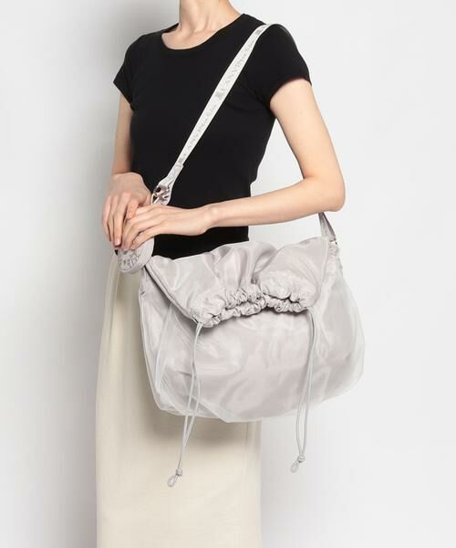 LANVIN en Bleu　ショルダーフリル　カットソー LANVIN en Bleu ショルダーフリル カットソー