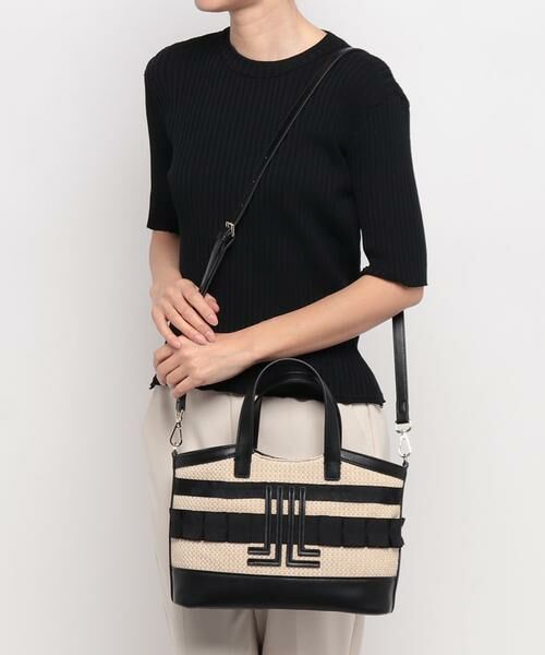 LANVIN en Bleu(バッグ) / ランバンオンブルー(バッグ) かごバック | バリエ 2wayかごバッグ | 詳細14