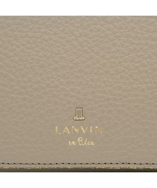 LANVIN en Bleu(バッグ) / ランバンオンブルー(バッグ) 財布・コインケース・マネークリップ | ランバン オン ブルー LANVIN en Bleu メラニー 二つ折り中Lファスナー財布 | 詳細23