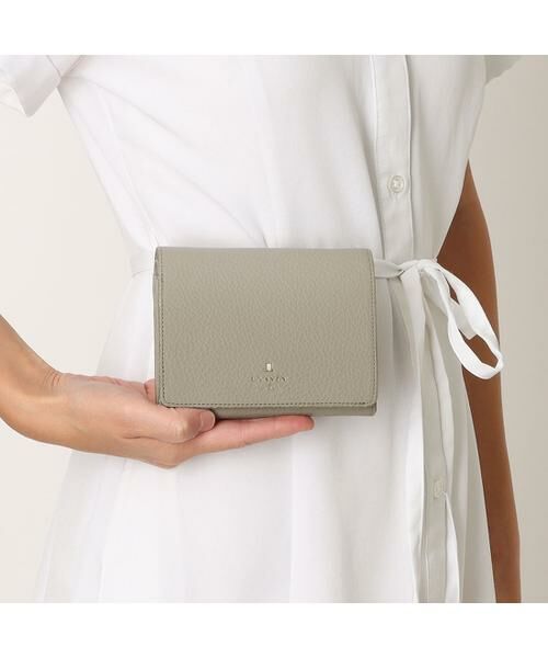 LANVIN en Bleu(バッグ) / ランバンオンブルー(バッグ) 財布・コインケース・マネークリップ | ランバン オン ブルー LANVIN en Bleu メラニー 二つ折り中Lファスナー財布 | 詳細26