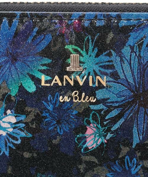 LANVIN en Bleu(バッグ) / ランバンオンブルー(バッグ) 財布・コインケース・マネークリップ | ブルーデイジー Lファスナー長財布 | 詳細4