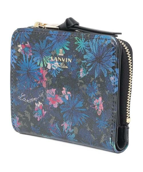 LANVIN en Bleu(バッグ) / ランバンオンブルー(バッグ) 財布・コインケース・マネークリップ | ブルーデイジー Lファスナー二つ折り財布 | 詳細1