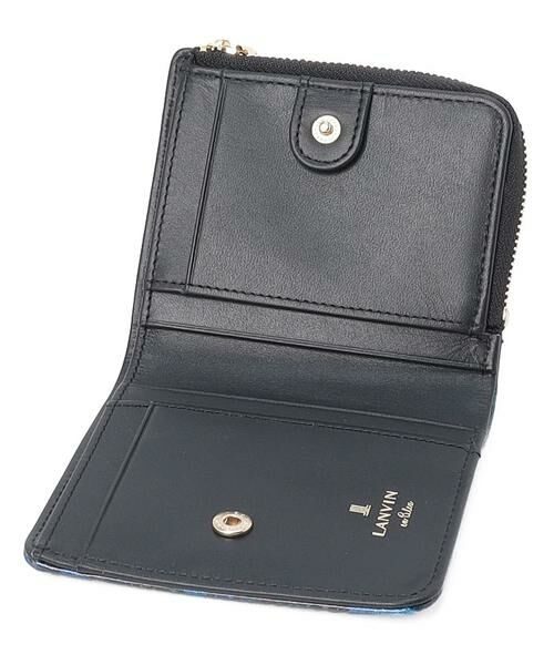 LANVIN en Bleu(バッグ) / ランバンオンブルー(バッグ) 財布・コインケース・マネークリップ | ブルーデイジー Lファスナー二つ折り財布 | 詳細8