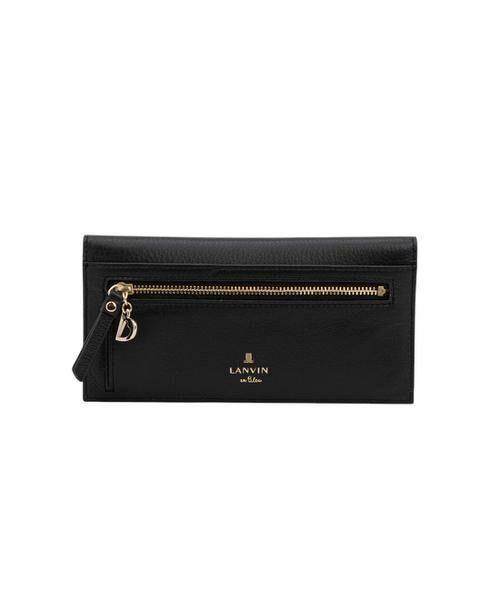 【新品タグ付き】ランバンオンブルー カルラ薄マチ長財布 ブラック カルラ 薄マチ長財布|LANVIN en Bleu | LANVIN en Bleu