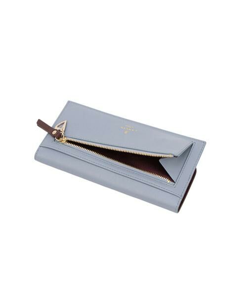 ランバン オン ブルー LANVIN en Bleu カルラ 薄マチ長財布