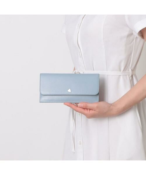 LANVIN en Bleu(バッグ) / ランバンオンブルー(バッグ) 財布・コインケース・マネークリップ | ランバン オン ブルー LANVIN en Bleu カルラ 薄マチ長財布 | 詳細22