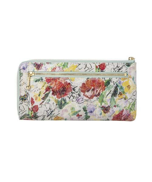 LANVIN en Bleu(バッグ) / ランバンオンブルー(バッグ) 財布・コインケース・マネークリップ | ランバン オン ブルー LANVIN en Bleu アクアレル Lファスナー長財布 | 詳細11