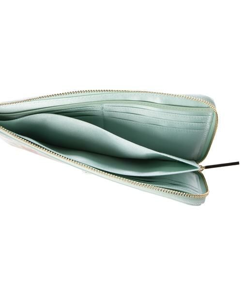 LANVIN en Bleu(バッグ) / ランバンオンブルー(バッグ) 財布・コインケース・マネークリップ | ランバン オン ブルー LANVIN en Bleu アクアレル Lファスナー長財布 | 詳細14