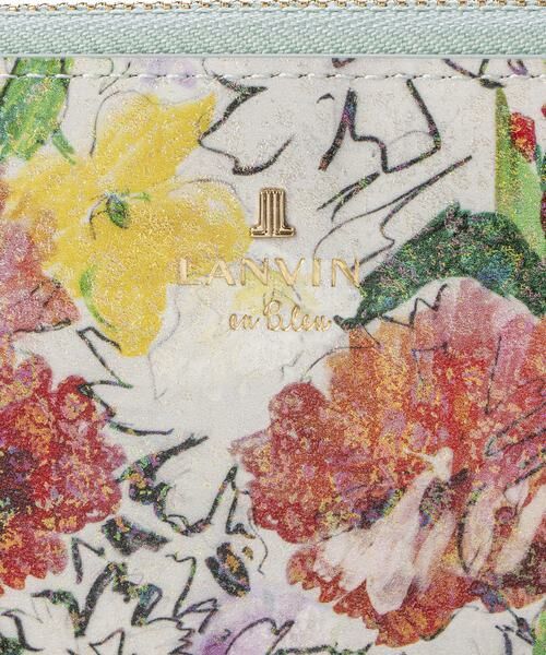 LANVIN en Bleu(バッグ) / ランバンオンブルー(バッグ) 財布・コインケース・マネークリップ | ランバン オン ブルー LANVIN en Bleu アクアレル Lファスナー長財布 | 詳細16