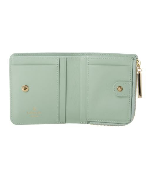 LANVIN en Bleu(バッグ) / ランバンオンブルー(バッグ) 財布・コインケース・マネークリップ | ランバン オン ブルー LANVIN en Bleu アクアレル Lファスナー二つ折り財布 | 詳細3