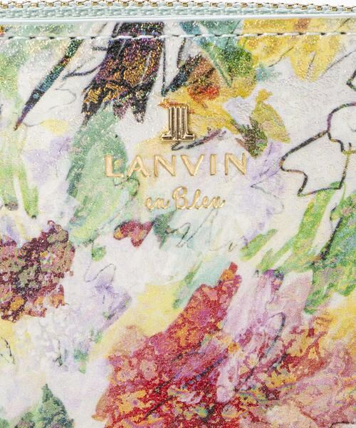 LANVIN en Bleu(バッグ) / ランバンオンブルー(バッグ) 財布・コインケース・マネークリップ | ランバン オン ブルー LANVIN en Bleu アクアレル Lファスナー二つ折り財布 | 詳細6