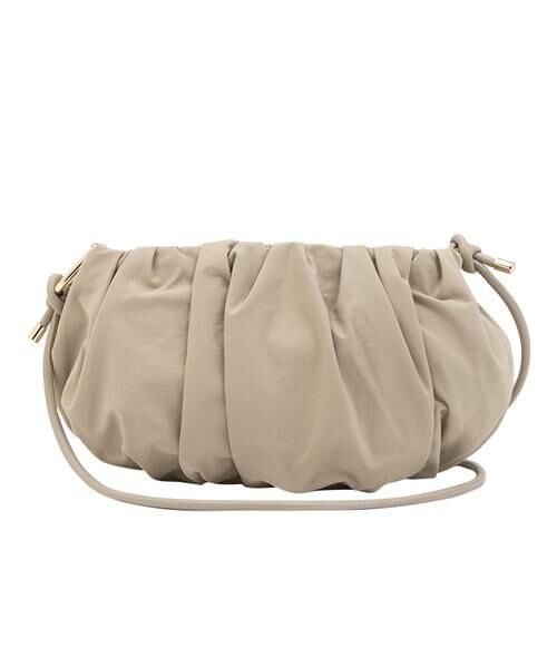 LANVIN en Bleu(バッグ)/ランバンオンブルー(バッグ) グラシリィ ミニショルダーバッグ ベージュ F LANVIN en Bleu(バッグ)/ランバンオンブルー(バッグ) グラシリィ ミニショルダーバッグ ベージュ F