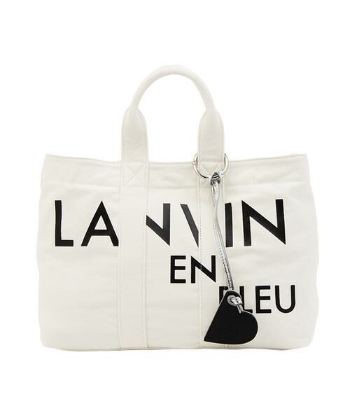 【LANVIN en Bleu】ランバン★かごバッグ　トートバッグ LANVIN en Bleu 最大42%☆7/15限定 ランバンオンブルー トート