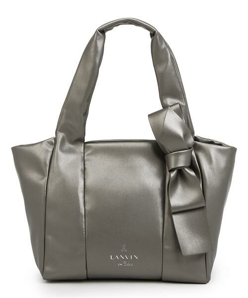 LANVIN en Bleu(バッグ)/ランバンオンブルー(バッグ) フリディティ ハンドバッグ(大) ブロンズ F LANVIN en Bleu(バッグ)/ランバンオンブルー(バッグ) フリディティ ハンドバッグ(大) ブロンズ F