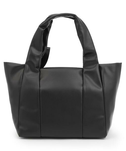 美品☆♡LANVIN en Bleu ブラックブーティ♡バックリボン ビッグリボンバッグ|LANVIN en Bleu | LANVIN en Bleu