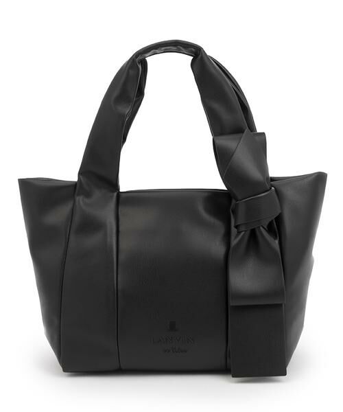 215○ LANVIN グレー ハンドバッグ セール】 ランバン オン ブルー LANVIN en Bleu フリディティ
