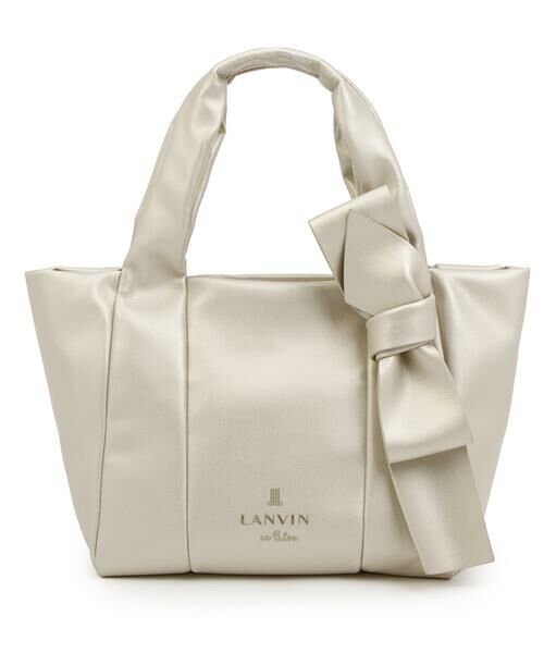 LANVIN en Bleu(バッグ)/ランバンオンブルー(バッグ) ランバン オン ブルー LANVIN en Bleu フリディティ ハンドバッグ(小) ゴールド F LANVIN en Bleu(バッグ)/ランバンオンブルー(バッグ) ランバン オン ブルー LANVIN en Bleu フリディティ ハンドバッグ(小) ゴールド F