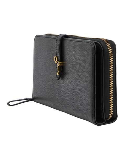 LANVIN en Bleu(バッグ) / ランバンオンブルー(バッグ) 財布・コインケース・マネークリップ | ランバン オン ブルー LANVIN en Bleu リュバン ラウンド長財布 | 詳細1