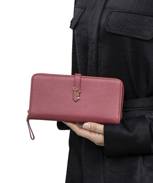 LANVIN en Bleu(バッグ) / ランバンオンブルー(バッグ) 財布・コインケース・マネークリップ | ランバン オン ブルー LANVIN en Bleu リュバン ラウンド長財布 | 詳細18