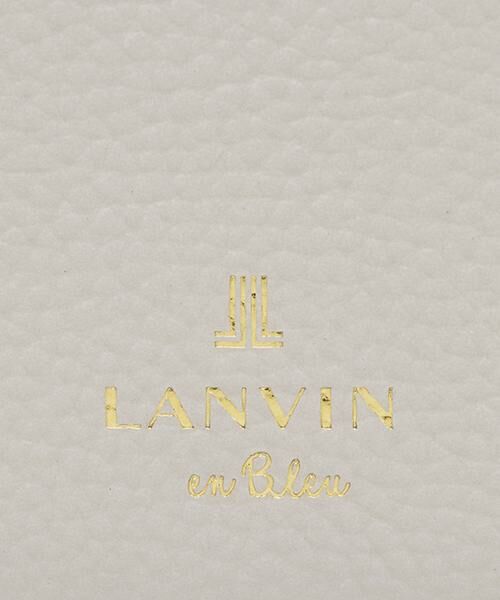 LANVIN en Bleu(バッグ) / ランバンオンブルー(バッグ) 財布・コインケース・マネークリップ | ランバン オン ブルー LANVIN en Bleu リュバン ラウンド長財布 | 詳細25