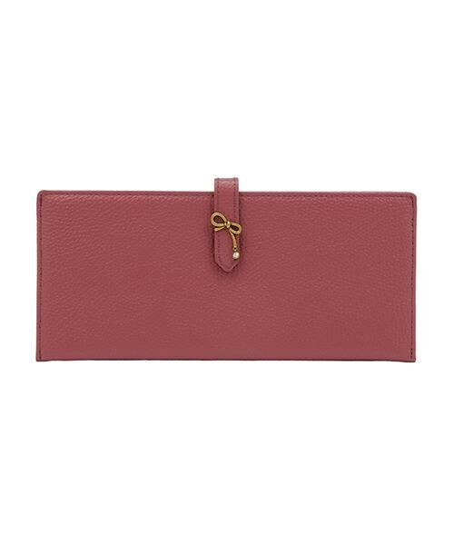 LANVIN en Bleu(バッグ)/ランバンオンブルー(バッグ) ランバン オン ブルー LANVIN en Bleu リュバン 薄マチ長財布 ピンク F LANVIN en Bleu(バッグ)/ランバンオンブルー(バッグ) ランバン オン ブルー LANVIN en Bleu リュバン 薄マチ長財布 ピンク F