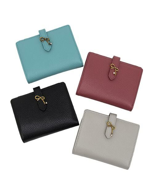 LANVIN en Bleu(バッグ) / ランバンオンブルー(バッグ) 財布・コインケース・マネークリップ | ランバン オン ブルー LANVIN en Bleu リュバン コンパクト二つ折り財布 | 詳細8