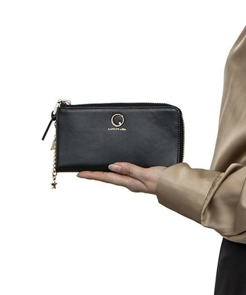 LANVIN en Bleu(バッグ) / ランバンオンブルー(バッグ) 財布・コインケース・マネークリップ | ランバン オン ブルー LANVIN en Bleu ルナ Lファスナー長財布 | 詳細28