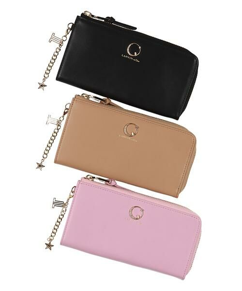 LANVIN en Bleu(バッグ) / ランバンオンブルー(バッグ) 財布・コインケース・マネークリップ | ランバン オン ブルー LANVIN en Bleu ルナ Lファスナー長財布 | 詳細7