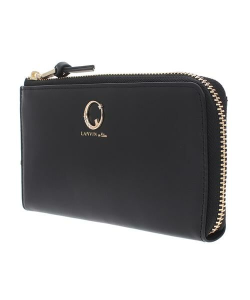 LANVIN en Bleu(バッグ) / ランバンオンブルー(バッグ) 財布・コインケース・マネークリップ | ランバン オン ブルー LANVIN en Bleu ルナ Lファスナー長財布 | 詳細9