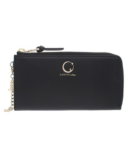 LANVIN en Bleu(バッグ)/ランバンオンブルー(バッグ) ランバン オン ブルー LANVIN en Bleu ルナ Lファスナー長財布 ブラック F LANVIN en Bleu(バッグ)/ランバンオンブルー(バッグ) ランバン オン ブルー LANVIN en Bleu ルナ Lファスナー長財布 ブラック F