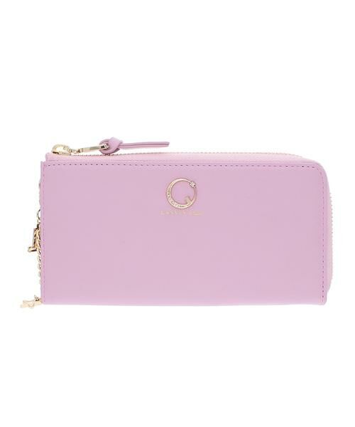 LANVIN en Bleu(バッグ)/ランバンオンブルー(バッグ) ランバン オン ブルー LANVIN en Bleu ルナ Lファスナー長財布 ピンク F LANVIN en Bleu(バッグ)/ランバンオンブルー(バッグ) ランバン オン ブルー LANVIN en Bleu ルナ Lファスナー長財布 ピンク F