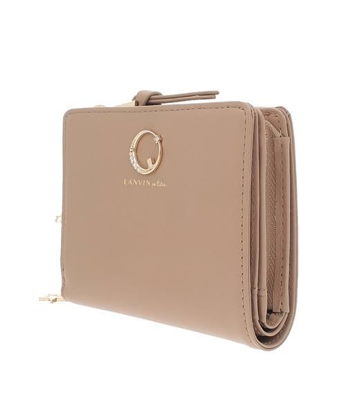 LANVIN en Bleu(バッグ) / ランバンオンブルー(バッグ) 財布・コインケース・マネークリップ | ランバン オン ブルー LANVIN en Bleu ルナ Lファスナー二つ折り財布 | 詳細12